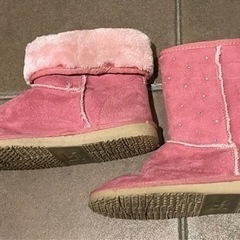 ムートン風　ショート　ミドル　ブーツの画像