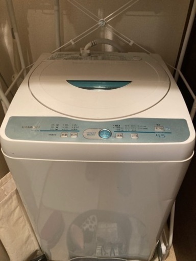 2008年製シャープ全自動洗濯機　1000円