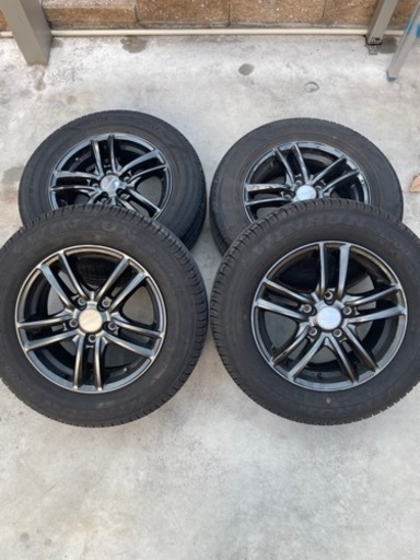 アルミホイールタイヤセット　4本