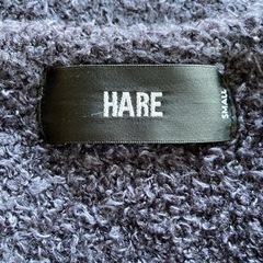 HARE モコモコカットソー　Sサイズ　ネイビーの画像
