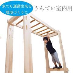 WATSUMI日本製遊びながらトレーニングうんてい雲梯の画像