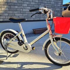 【☆値下げました☆】自転車②/白/16インチ