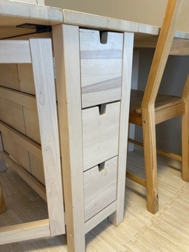 【お譲り先決まりました】IKEA NORDEN ダイニングテーブル バタフライテーブル 