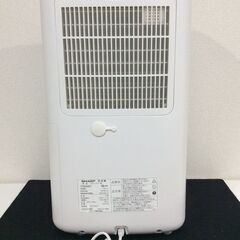 (4/22受渡済)JT6034【SHARP/シャープ 衣類乾燥除湿機】美品 2019年製 CV-J71-W コンプレッサー式 衣類乾燥 除湿の画像