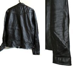 Schott ショット シングルライダース 羊革 レザージャケット XL 3111052 ブラック 黒　シープスキン メンズ 男性 ☆ PayPay(ペイペイ)決済可能 ☆ 札幌市 豊平区 平岸の画像