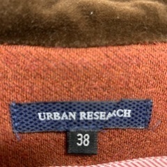 【値下げ】アーバンリサーチ　コート　REDの画像