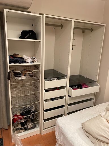 IKEA ウォークインオープンワードローブ・クローゼット