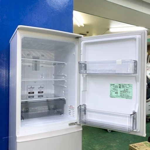 美品 三菱電機 146L 冷蔵庫 一人暮らし 2022年製【地域限定配送無料】 ⭐️MITSUBISHI⭐️冷凍冷蔵庫 2022年146L 美品 大阪市近郊配送無料