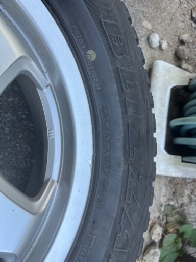 ジムニー　スタッドレスタイヤホイール付き