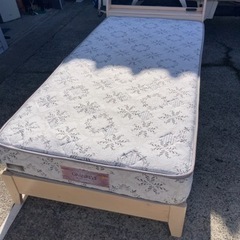 【美品】ナフコ　シングルベッド