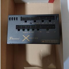 【PC電源】Seasonic 80Plus GOLD ATX電源 セミプラグイン方式 Gシリーズ SSR-550RMSの画像