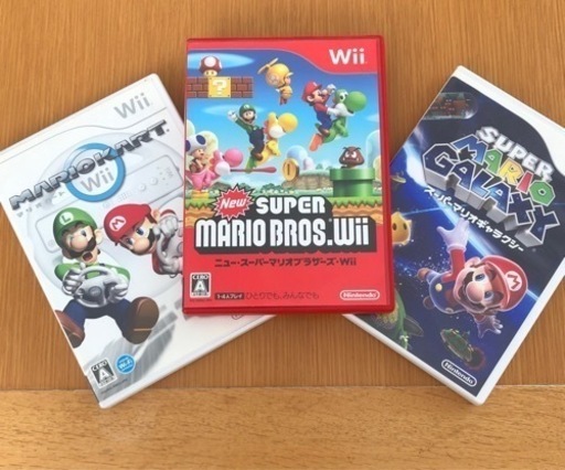 Wii ソフト　マリオシリーズ