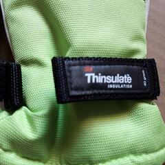 captain stag　防寒グローブ　スキー　スノーボード　JM　キッズ手袋 thinsulate 美品の画像