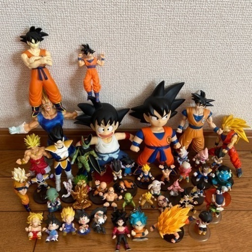 中古自宅保管ドラゴンボールフィギュア48体セット