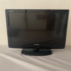 SHARP AQUOSテレビ 20型の画像