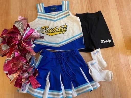 バディBUDDY チア ユニフォーム他 6点セット