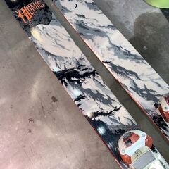 ATLAS ATOMIC 182 SIDECUT MM:140-115-122 RADIUS:22 METERS HANDMADE BY ATOMIC スキー板 USED 中古 札幌発 リサイクルショップ札幌　買取本舗　西野店の画像
