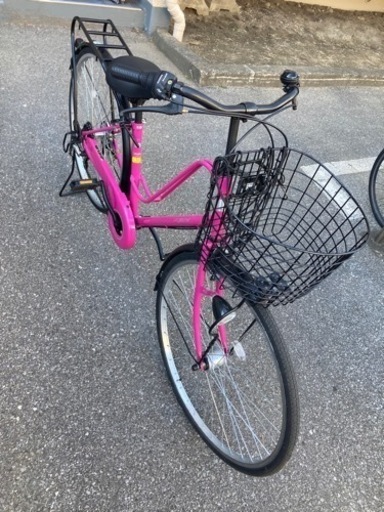 シティサイクル６段ギア付２７型 美品