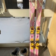 【受付停止】　スキー　2点セット