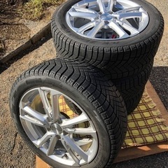 保管状況良好美品！スタッドレスタイヤホイール付き4本セット！17インチ