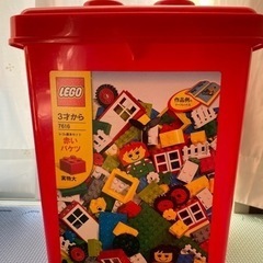 LEGO 3才から 赤いバケツ