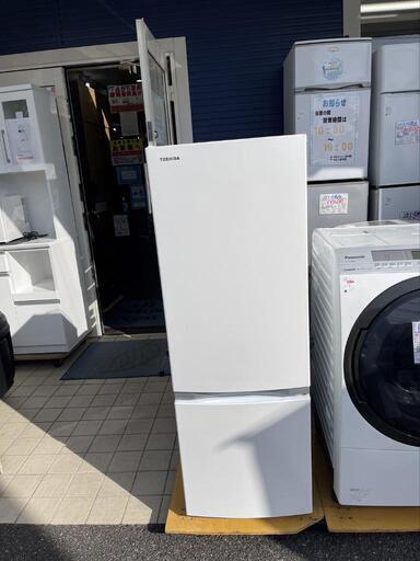 ★【東芝】2ドア冷蔵庫　2019年 170Ｌ 47000円位で購入(GR-P17BS) 【3ヶ月保証付き★送料に設置込み】自社配送時代引き可※現金、クレジット、スマホ決済対応※