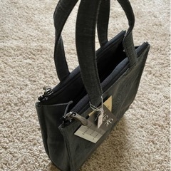 ※値下げしました【新品】墨のグラデーションが素敵なトートバッグの画像