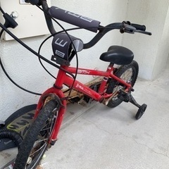 子供用自転車の画像