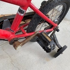 子供用自転車の画像