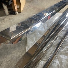 シボレーC/Kシリーズ　荷台の縁　ステンレスプレート　キズ防止（鏡面仕上げ）の画像