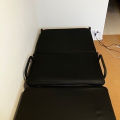 【タダで譲ります】折り畳みソファーベッド　シングル　山善