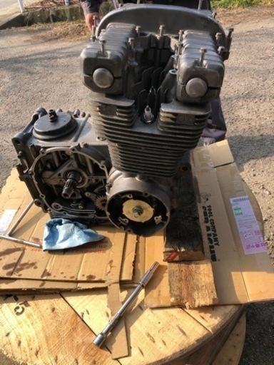 ZX400AE エンジン　ゼファー　部品取り