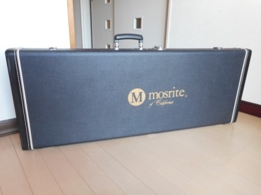 ■モズライト　Mosriteエレキ用ハードケース　国産　黒雲　極上美品！傷なし！