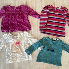 【成約済】70.80  女の子の洋服16着の画像