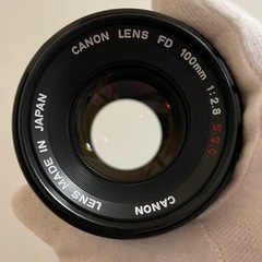 Canon FD 100mm f2.8 レンズ