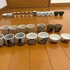 お猪口　盃　大量まとめて55点の画像