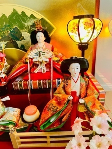 高級 お雛様 ひな祭り 3段飾り オルゴール付き