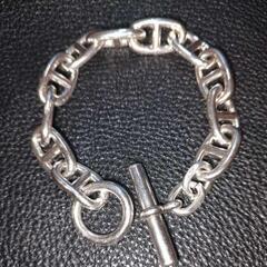 シルバー925 GM-TGMサイズ アンカーブレスレット シルバー 極太