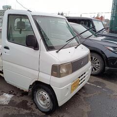 三菱　軽トラ　車　四駆　値下げ