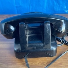 黒電話　レトロ　1990年製　日本電信電話の画像