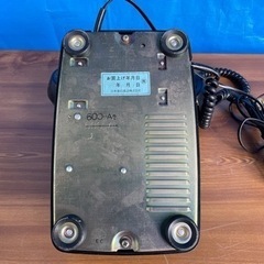 黒電話　レトロ　1990年製　日本電信電話の画像
