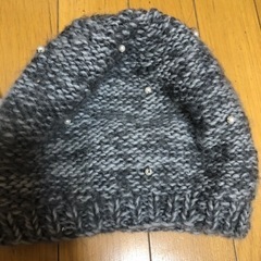 ニット帽　2つの画像