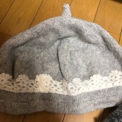 ニット帽　2つの画像