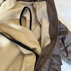 子ども服　120　中綿ジャケット　防寒着の画像