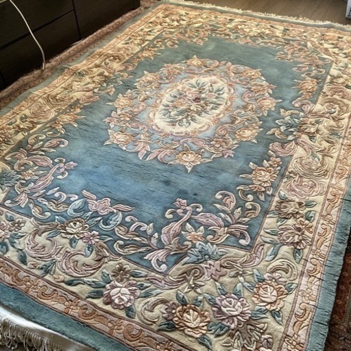 段通　ウール絨毯　(新古品　訳あり)