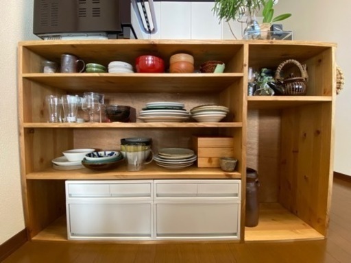 【購入者様決まりました！】手作りキッチンカウンター