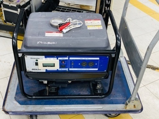 中古品● スバル　AVRフレームタイプ発電機　SGA24　60Hz
