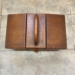 裁縫道具箱の画像