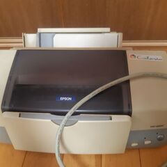 【お値下げ！】古いエプソンプリンター　カラリオ　取説なし　ジャンク品の画像