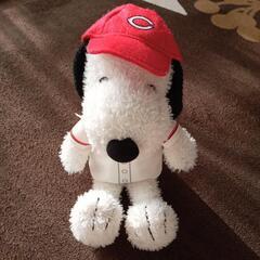 広島カープ　スヌーピーぬいぐるみ